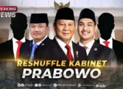 Prabowo Subianto Tiga Kali Reshuffle Kabinet, Terbaru 17 September 2025
