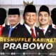 Prabowo Subianto Tiga Kali Reshuffle Kabinet, Terbaru 17 September 2025