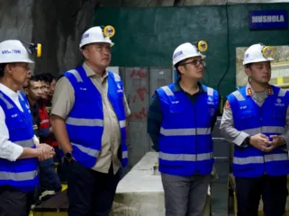 Bupati Bogor Tinjau Tambang Emas Antam di Nanggung