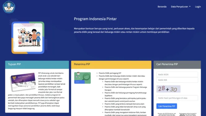
					Program Indonesia Pintar (PIP