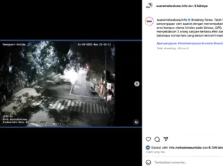 Gas Air Mata Pecah di Kawasan Kampus Unisba & Unpas Bandung