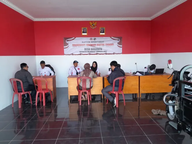 
					Koprasi Desa Merah Putih Desa Sukaratu Malangbong Memiliki Kantor Baru, Dapat Kunjungan Resmi Dari KCP Bank Mandiri Malangbong