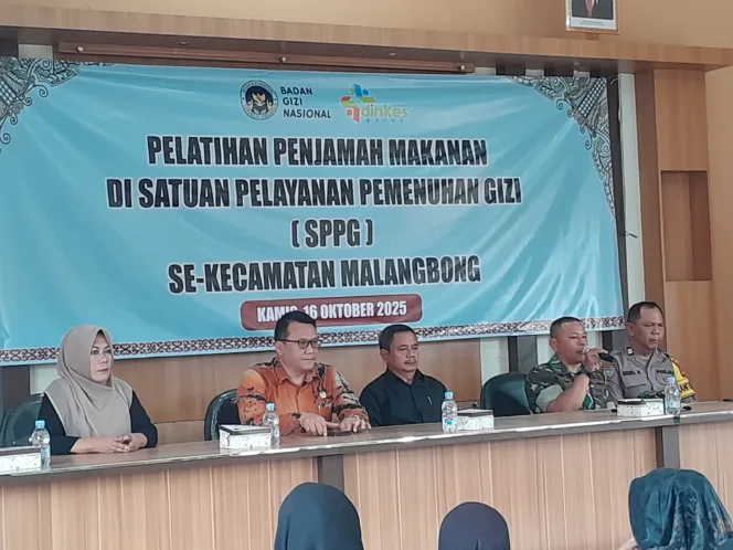 
					Pelatihan Penjamah Makanan SPPG  DI Kecamatan Malangbong Dukung Program MBG