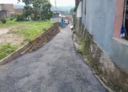 Pemerintahan Desa Sukajaya Realisasikan  Pembangunqn Infrastruktur Penghubung Dua Kampung