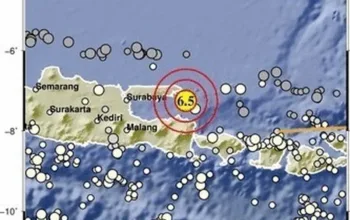 Empat Gempa Susulan Guncang Sumenep Usai Gempa Magnitudo 6,0