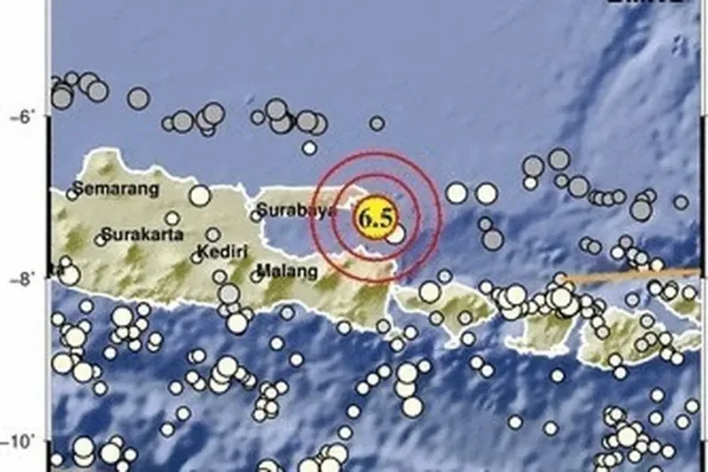 Empat Gempa Susulan Guncang Sumenep Usai Gempa Magnitudo 6,0