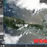 Meteor Jatuh di Laut Jawa