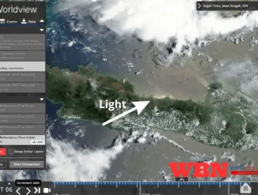 Meteor Jatuh di Laut Jawa, Cahaya Terlihat dari Brebes hingga Tegal