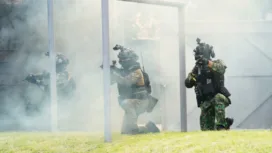 Aksi Prajurit Marinir Pukau Panglima Australia