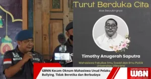 Tragedi Timothy Anugrah di Udayana: Krisis Moralitas Darurat Kemanusiaan