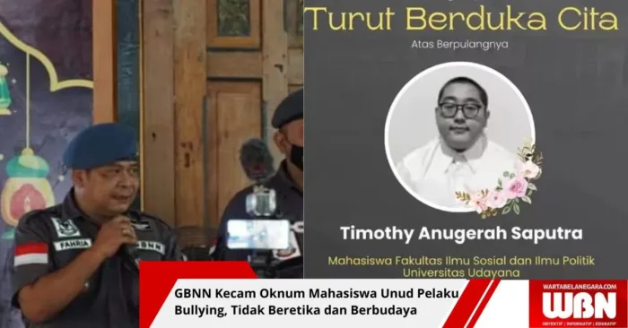 Tragedi Timothy Anugrah di Udayana: Krisis Moralitas Darurat Kemanusiaan