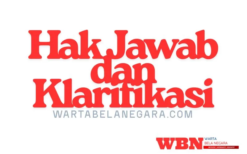 Hak Jawab dan Klarifikasi