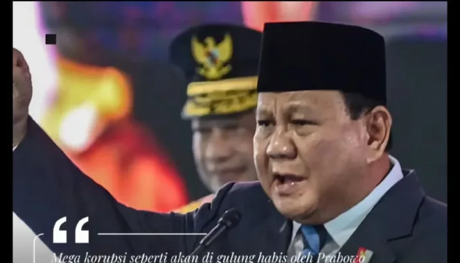 Presiden Prabowo Tegaskan Komitmen Gempur Korupsi Dari Semua Lini