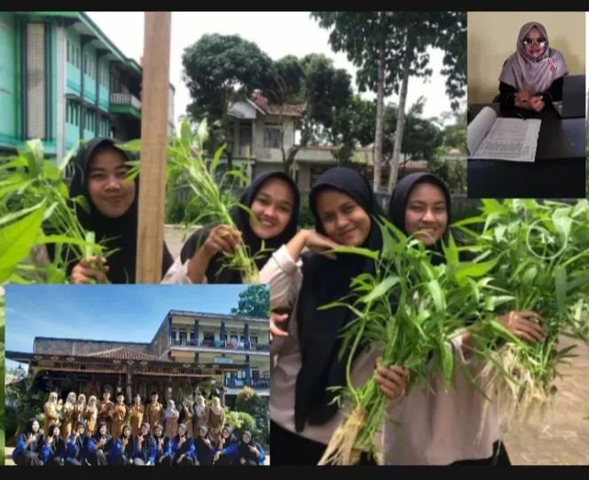 SMK Al Ghoniyyah Selaawi Cetak Generasi Mandiri Lewat Tani Moderen
