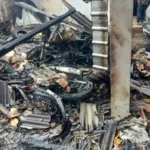 Polsek Bayongbong Amankan TKP Kebakaran, Kerugian Rp.70 Juta