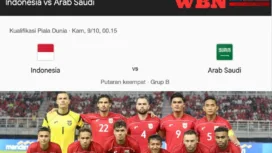 Indonesia vs Arab Saudi: Jadwal dan Waktu Babak 4 Zona Asia