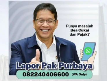 wartabelanegara.com : Poster kanal pelaporan pajak dan bea cukai Kementerian Keuangan 'Lapor Pak Purbaya' (Foto: instagram resmi Kementerian Keuangan @kemenkeuri