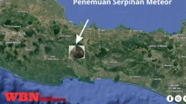 Diduga Pecahan Meteor Jatuh di Tegal, Batu Hitam Ditemukan Warga