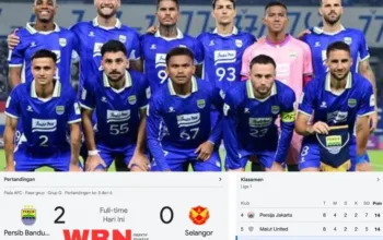 Persib Bandung Kalahkan Selangor