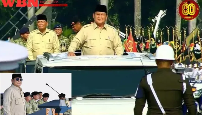 Perayaan HUT ke-80 TNI Puncak Acara Berlangsung di Monas