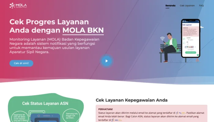 Cara Cek NIP PPPK Paruh Waktu 2025 di Mola BKN