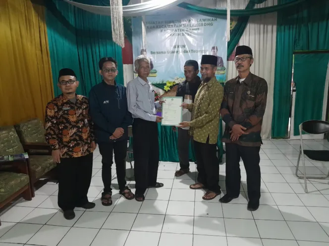 Penandatanganan Ikror Wakap Di K.U.A Malangbong