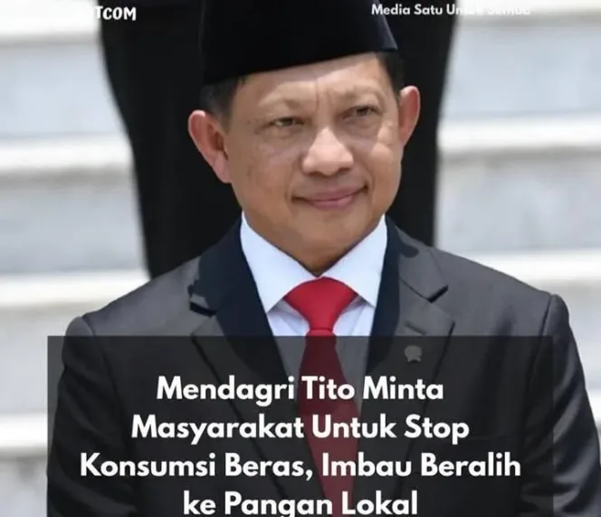 Mendagri Mengajak Masyarakat Kembali Konsumsi Pangan Lokal