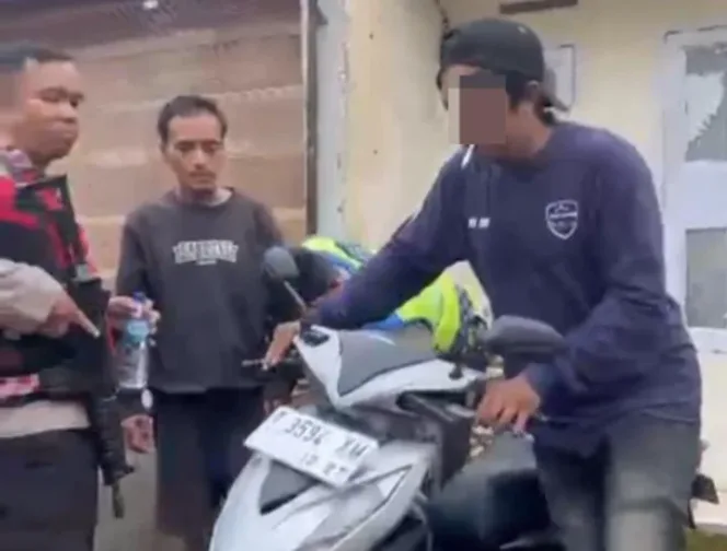 Jejak GPS Ungkap Curanmor, Polsek BL.Limbangan Amankan Pelaku Di Kontrakan