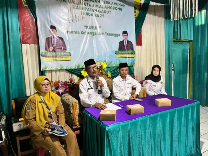 150 Calon Pengantin Ikuti Bimbingan Kawin Di KUA Malangbong Gabungan Dengan Kersamanah
