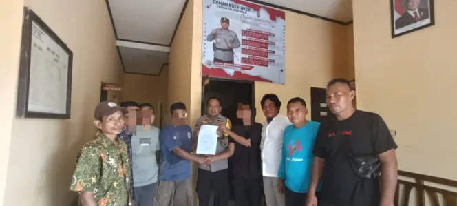 Polsek Binuang Mediasi Kasus Penganiayaan di Desa Rea