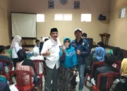 Pemdes Kersamanah Dan Pos Giro Salurkan BLTS Kesra Bagi Warga