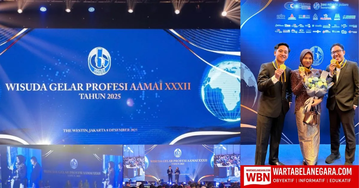 Wisuda Profesi AAMAI XXXII, 3 Pegawai Askrida Resmi Bergelar A2IK