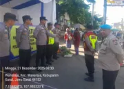 Polsek.Wanaraja Siap Amankan Nataru 2025, 9 Personil Dikerahkan