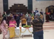 Ibadah NATAL Dan Perayaan Ulang Tahun Ke-45 GEREJA POUK JEMAAT KANAAN Berlangsung Lancar Dan Aman