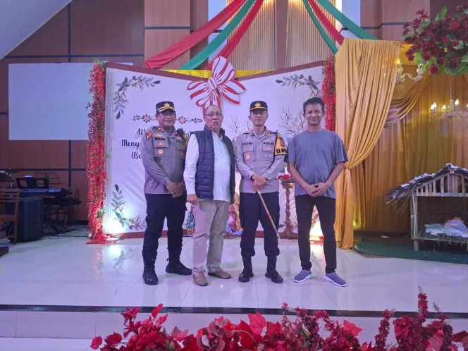 Pastikan Ibadah Natal Aman Dan Damai, Polres Garut Gelar Sterilisasi Gerja