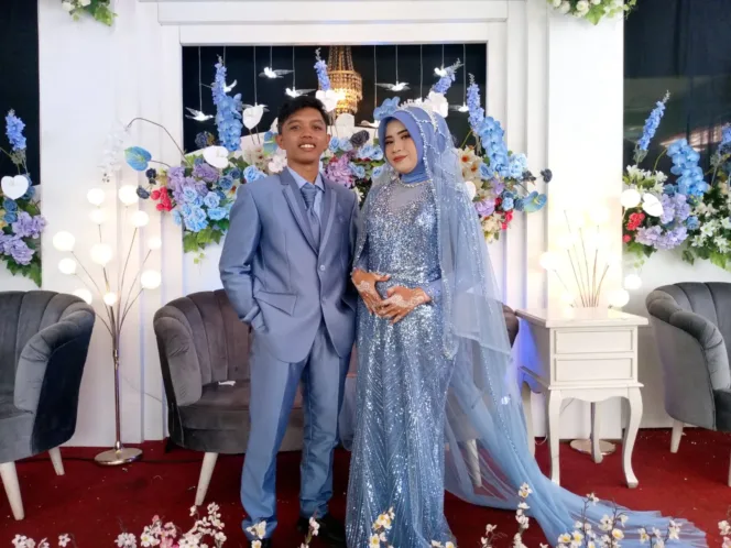 Selamat Menempuh Hidup Baru, Kedua Mempelai  Bak Raja Dan Ratu Sehari