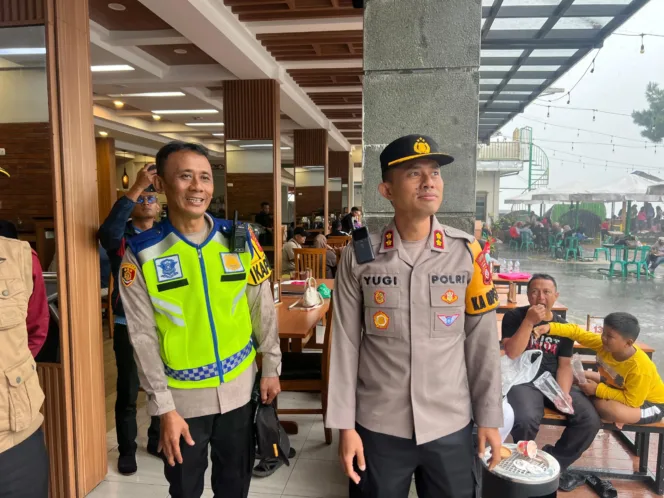 Kapolre Garut Pastikan Keamanan Dan Kenyamanan Pengunjung Wisata Di.Darajat