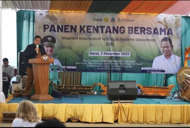 BRMP KEMENTAN RI Gelar Panen Kentang Bersama Program ICARE di Cisurupan, Perkuat Sinergi Pusat-Daerah