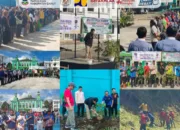 Hari Bakti Pekerjaan Umum ke-80 di Kecamatan Pamulihan Bersama Camat Pamulihan, Asep Purnama Alam