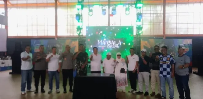 Bupati Garut Syakur Amin Hadiri Grand Opening Mandala Arena, Dorong Pembangunan Garut Melalui Olahraga