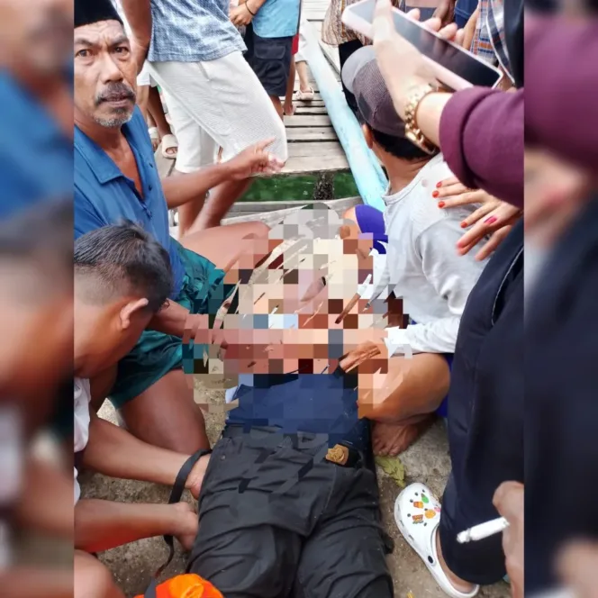 Saat Mengantar Bantuan Warga Kepulauan 3 Orang Meninggal Termaksud Camat Liukang Tupabbiring Pangkep Akibat Tengelam Mengunakan Perahu Jolloro