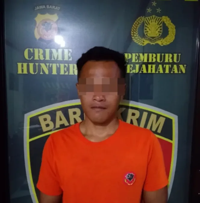 Polsek Garut Kota Amankan Pelaku Penganiayaan Menggunakan Gergaji