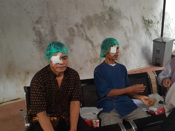 Puskesmas Citeras Gelar Baksos Oprasi Katarak Gratis