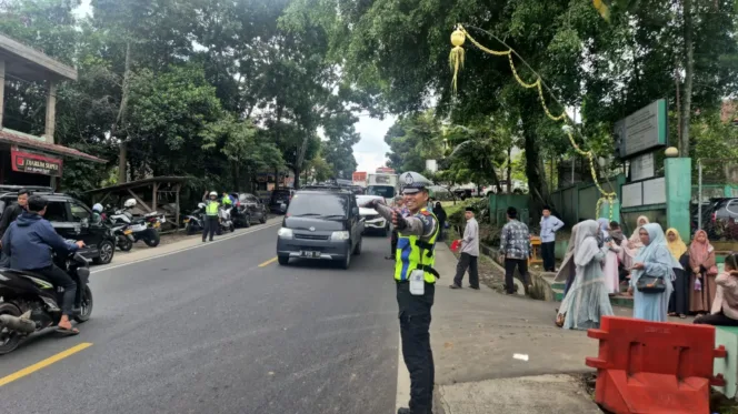 Arus Lalulintas Meingkat, Polres.Garut Lakukan Rekayasa Lalin, One Way Di Sejumlah Jalur
