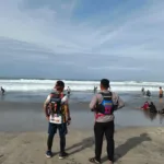 Sat Polairud Polres Garut Laksanakan Patroli Dan Himbauan Kepada Wisatawan Pantai Selatan IMG-20260104-WA0082