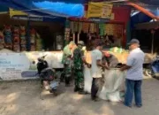 KORAMIL 1408-09/TAMALATE GELAR KARYA BHAKTI PEMBERSIHAN PASAR PABBAENG-BAENG ANTISIPASI BANJIR DAN PENYAKIT DI MUSIM HUJAN