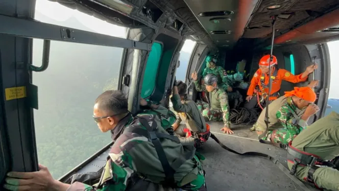 Lanud Sultan Hasanuddin Kerahkan Helikopter Caracal Boeing Intai Strategis, Jatuhnya Pesawat ATR 42-500 Berhasil Diidentifikasi