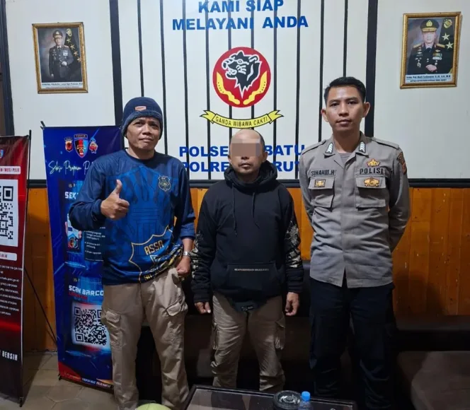 Polsek Cibatu Polres Garut Amankan Pelaku Curanmor