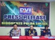 Biddokkes Polda Sulsel Gelar Konferensi Pers Hasil Identifikasi Korban Kecelakaan Pesawat ATR 42-500, 1 Korban Teridentifikasi