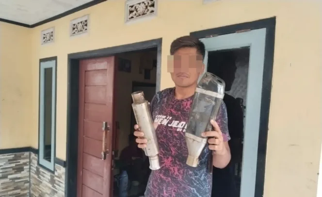 Respon Cepat Call Center 110, Polsek Wanaraja Tertibkqn Knalpot Bronk Di Tenjonagara